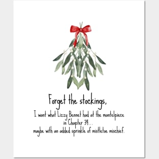 Funny Jane Austen Christmas Quote Posters and Art